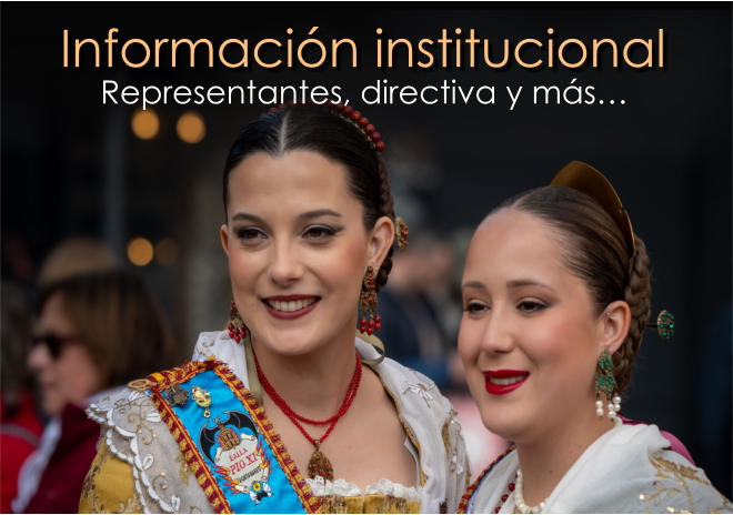 Informaci�n institucional Representantes, directiva y m�s�